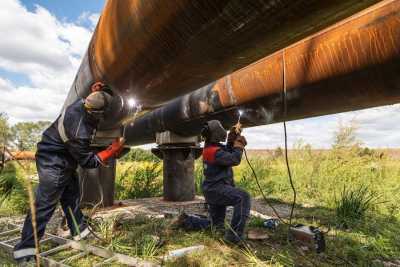 СГК обновляет больше 12 км трубопроводов тепловых сетей в Абакане