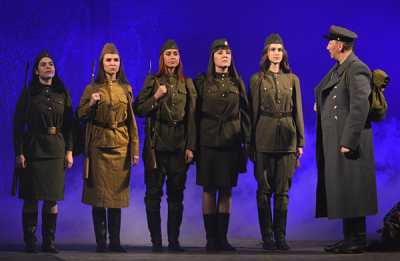 Пять самоотверженных девчонок-зенитчиц и их командир Фёдор Васков. Маленький отряд, совершивший большой подвиг. 
