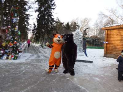 В Абакане зоопарк устраивает Новогодний праздник