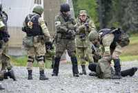 В Хакасии ликвидировали условных террористов на учениях ФСБ