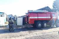 В Хакасии пожарные спасли из огня неаккуратную хозяйку