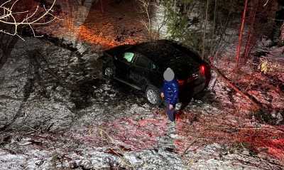 BMW в кювете: подробности жёсткой аварии в Хакасии