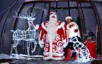 Резиденция Деда Мороза открывается на берегу Енисея в Хакасии