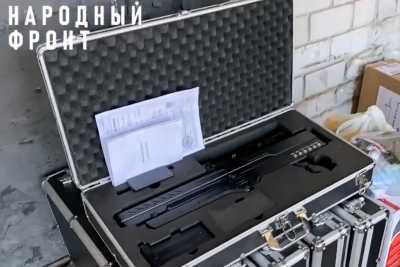 Бойцы СВО получили антидроновые ружья из Хакасии