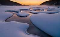 На реках Хакасии лед все тоньше и опаснее