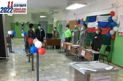 В Хакасии завершился первый день выборов