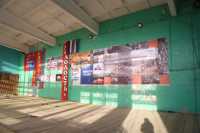 В Сорске начали ремонтировать спортивный зал