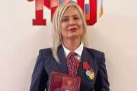 Тренер из Хакасии Ирина Золотухина награждена медалью ордена «За заслуги перед Отечеством» II степени