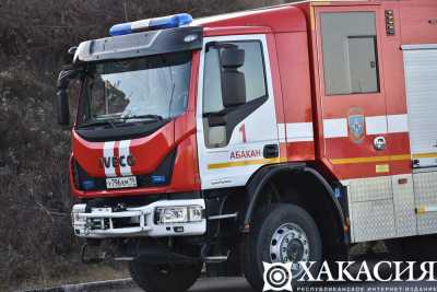 За минувшие сутки в Хакасии зарегистрировано пять пожаров
