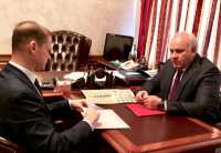 Виктор Зимин провел рабочую встречу с гендиректором ОК «РУСАЛ»
