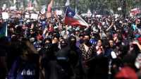 Несколько тысяч граждан Чили вышли на акции протеста