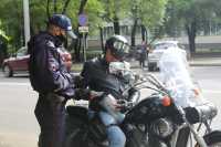 В Хакасии ловят мотоциклистов без прав