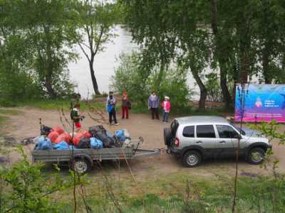 День реки Абакан отметили уборкой-соревнованием