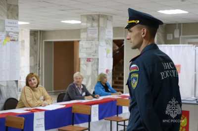 На контроле сотрудников МЧС  374 избирательных участка в Хакасии