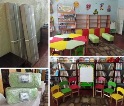 При помощи библиотекарей Хакасии в Червонопартизанске создан детский уголок