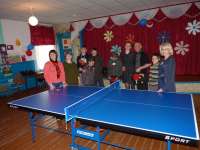 Минфин Хакасии подарил деревне Малый Сютик теннисный стол