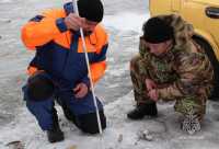 Лед в Хакасии еще представляет опасность