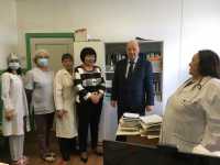 Министр здравоохранения Хакасии посетил больницы Аскизского района