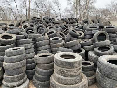 В Хакасии собрали более 10 тыс. отработанных шин