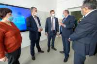 Глава Хакасии побывал с рабочим визитом в Орджоникидзевском районе