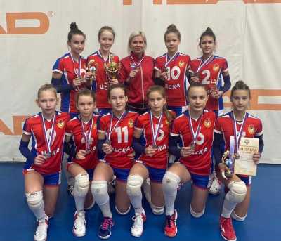 Серебро первенства России по волейболу у хакасских спортсменок