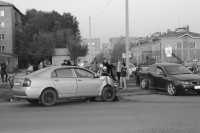Автоледи на Honda Accord травмировала трех человек в Абакане
