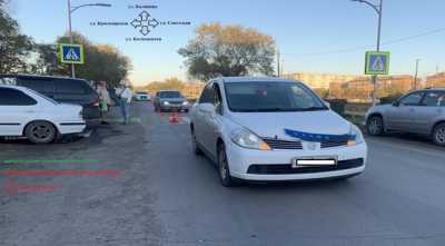 Ослепленная солнцем: автоледи сбила школьницу на переходе в Черногорске