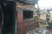 Жилые дома горели в Хакасии на выходных