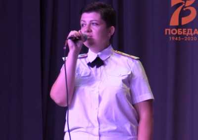 В Хакасии сотрудники МЧС исполняют песни о войне