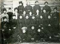 Начальствующий состав Хакасской областной рабоче-крестьянской милиции. 1936 год.