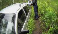 Забуксовал: нетрезвый водитель из Хакасии пытался скрыться от полиции в лесу