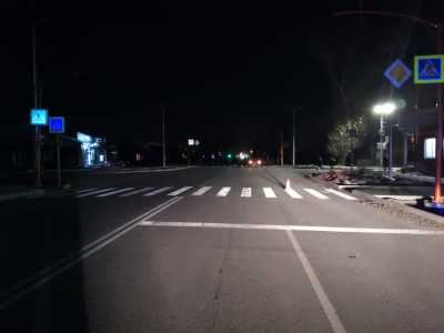 В Абакане вновь сбили пешехода в месте проведения дорожных работ