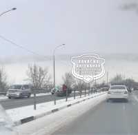 Очевидцы: дорожный рабочий сбит на автодороге Черногорск-Абакан