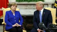 Трамп отказал Макрону и Меркель. США и ЕС в ожидании торговой войны