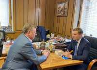 Глава Хакасии встретился с председателем комитета Госдумы РФ по аграрным вопросам