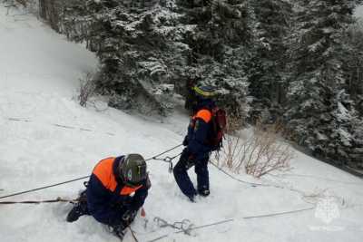 Спасатели нашли тело погибшего снегоходчика в Ширинском районе