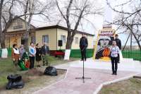В  хакасской деревне Лукьяновка открыли воинский мемориал