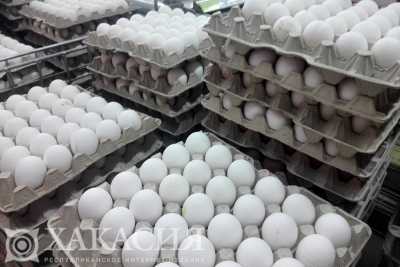 В Хакасии куриные яйца стали дешевле