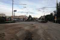 Улица Крылова в Абакане будет перекрыта для проезда еще почти месяц