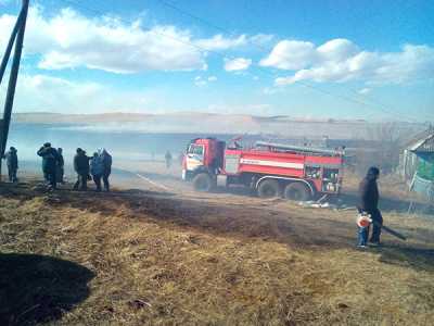 В минувшие выходные на территории Хакасии были зарегистрированы 24 степных пожара и пала травы. 