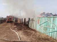 54 тонны сена спалили школьники в селе Туим