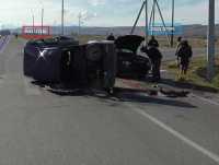 В Хакасии при столкновении двух машин пострадали 3 человека