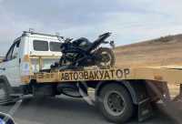 Школьницу за рулем мотоцикла остановили в Хакасии