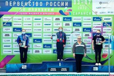 Серебро первенства России завоевала пловчиха из Хакасии