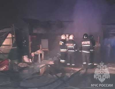 Горячая зола у стены стала причиной пожара в Хакасии