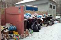 В Черногорске несвоевременно вывозят коммунальные отходы
