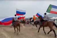 В Хакасии прошли скачки сельских конников