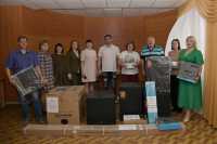 Музыкальное оборудование от Хакасии привезли в Червонопартизанск