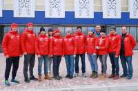 Сборная России по лыжным гонкам тренируется в Хакасии