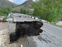 Проезд закрыт: на дороге Абакан - Ак-Довурак обрушился мост